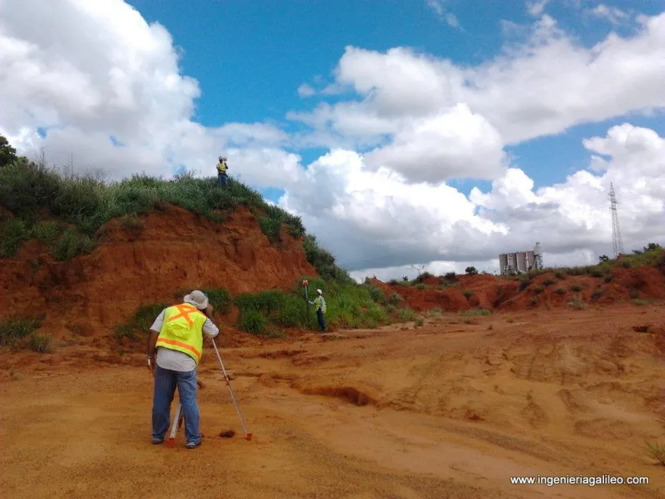 Levantamiento GNSS RTK en cantera